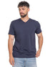 Indigo V - neck T-Shirt - Khotwh